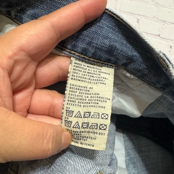 Tommy Hilfiger Jeans Crest Mens denim Loose Straight pants 40x32 Vintage 90s Y2K - Picture 12 of 12